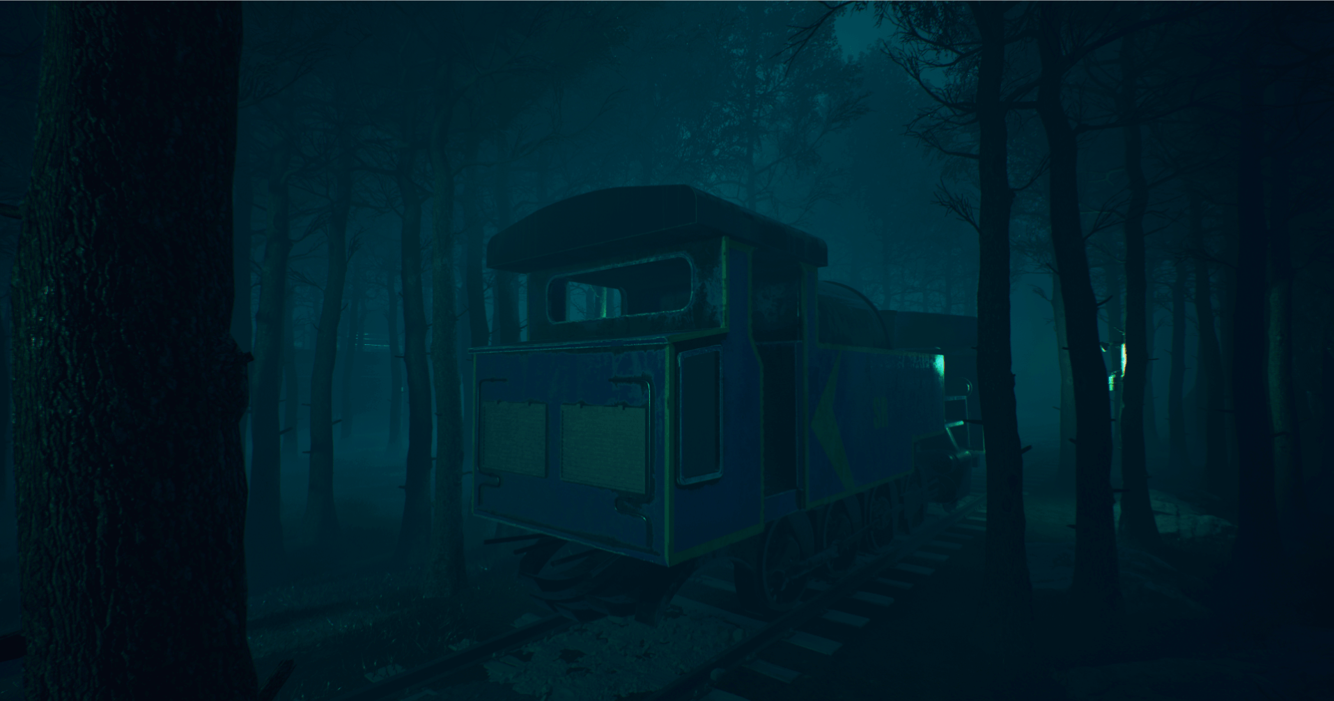 Atmospheric horror environment from Ooty: Silence Remains